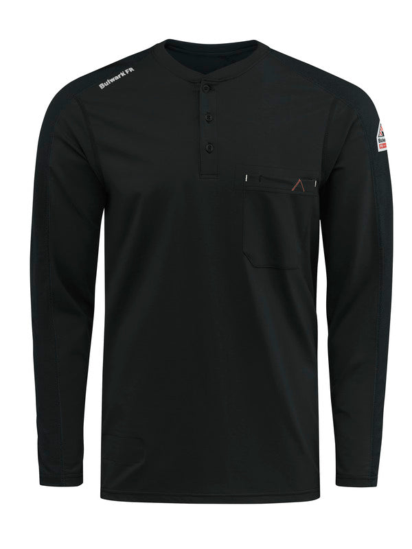 Bulwark Men's Flex Knit Henley