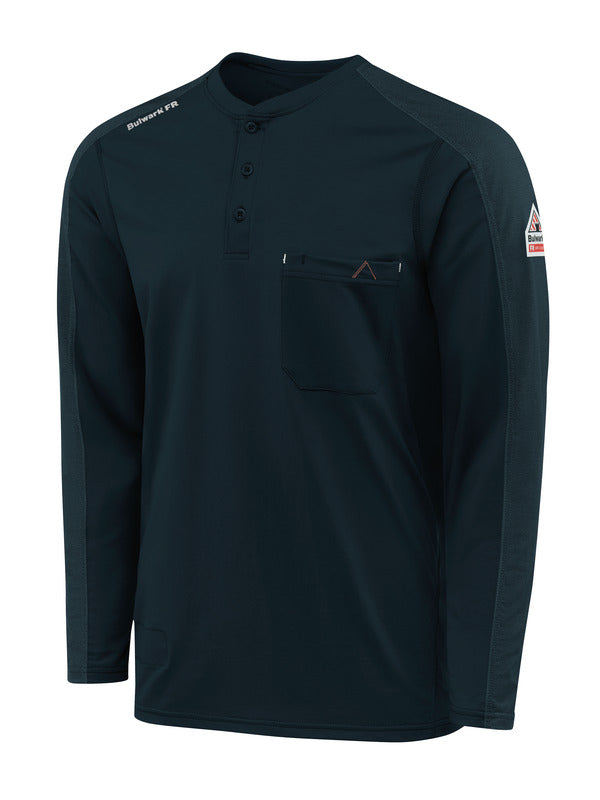 Bulwark Men's Flex Knit Henley