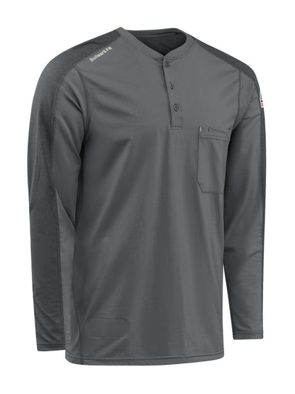 Bulwark Men's Flex Knit Henley