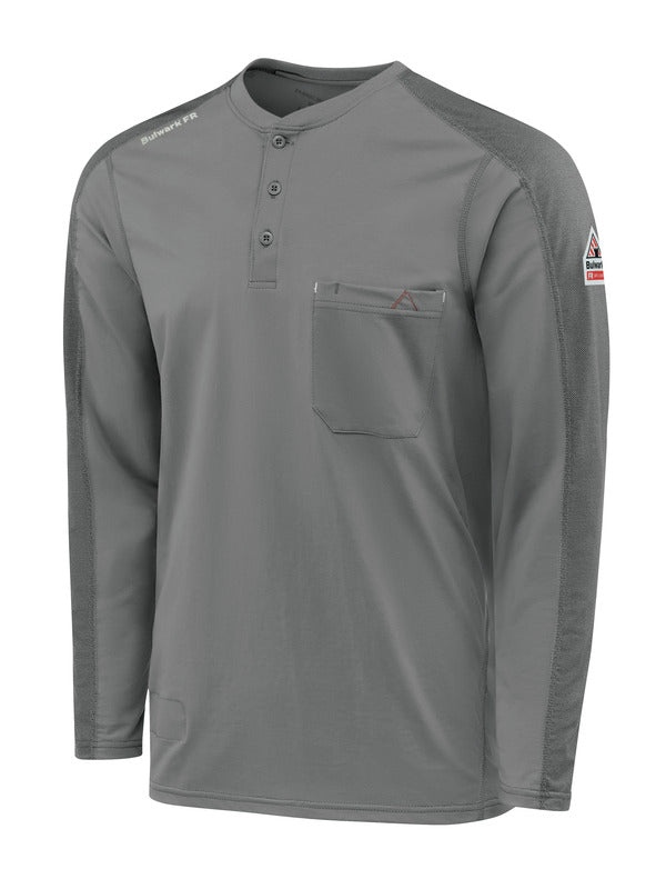 Bulwark Men's Flex Knit Henley