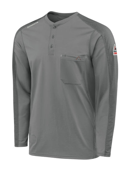 Bulwark Men's Flex Knit Henley