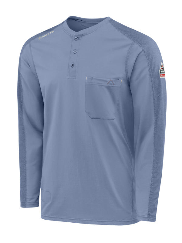 Bulwark Men's Flex Knit Henley