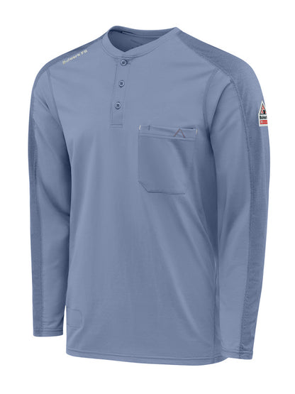 Bulwark Men's Flex Knit Henley