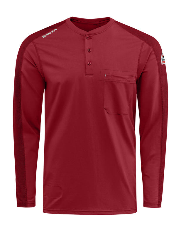 Bulwark Men's Flex Knit Henley