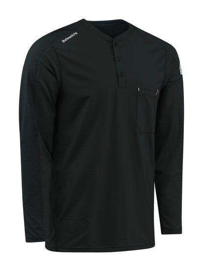 Bulwark Men's Flex Knit Henley