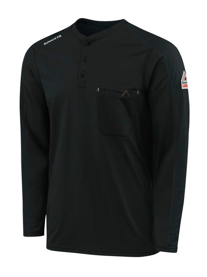 Bulwark Men's Flex Knit Henley