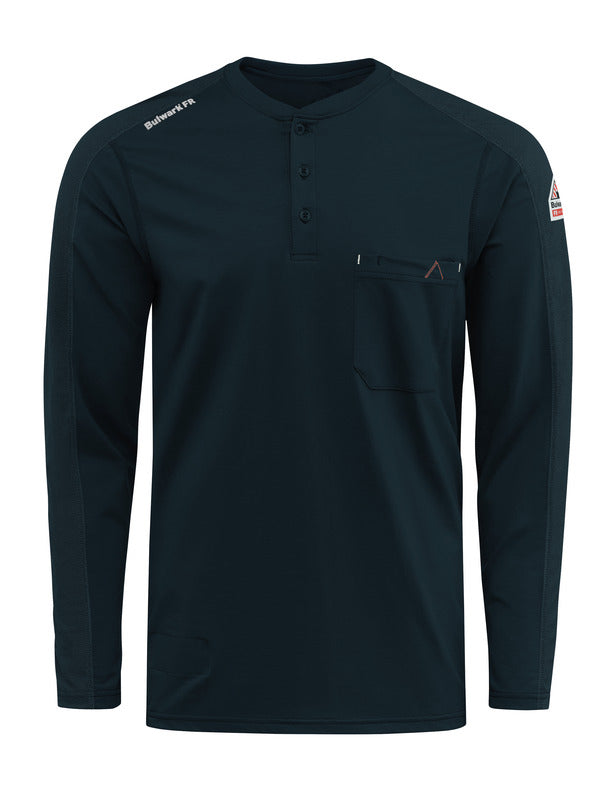 Bulwark Men's Flex Knit Henley