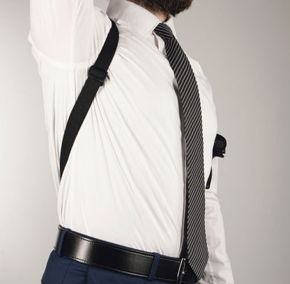 DeSantis GunHide C.E.O. SHOULDER RIG, Sig Sauer Make, Black with Right Fit