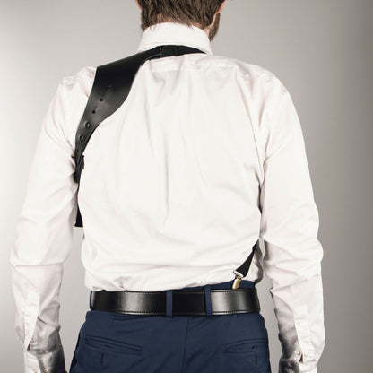 DeSantis GunHide C.E.O. SHOULDER RIG, Sig Sauer Make, Black with Right Fit