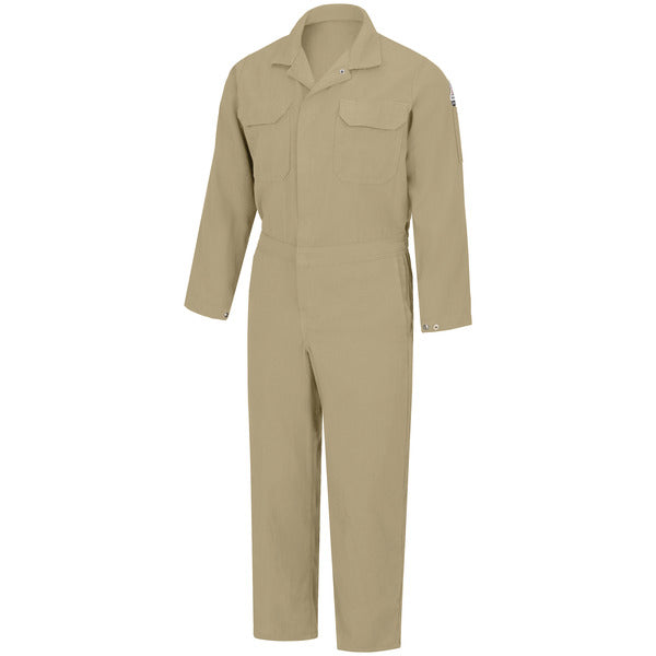 Bulwark Men's Midweight CoolTouch® 2 FR Deluxe Coverall - Khaki