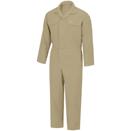 Bulwark Men's Midweight CoolTouch® 2 FR Deluxe Coverall - Khaki