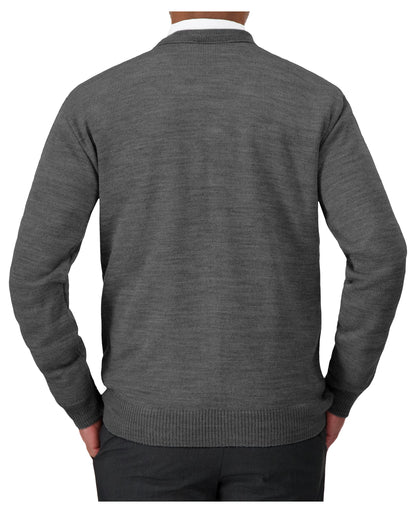 Cobmex V-Neck Long Sleeve Pullover