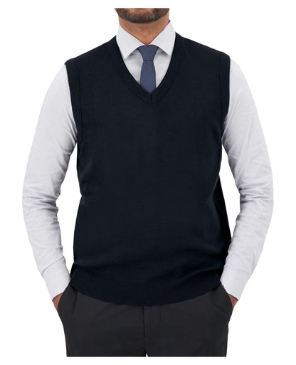 Cobmex “Cashmere”-Like V-Neck Vest
