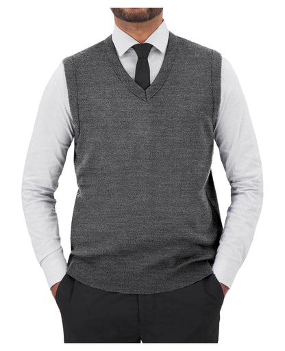 Cobmex “Cashmere”-Like V-Neck Vest
