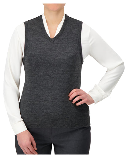 Cobmex Ladies “Cashmere”-Like V-Neck Vest