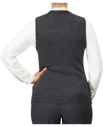 Cobmex Ladies “Cashmere”-Like V-Neck Vest