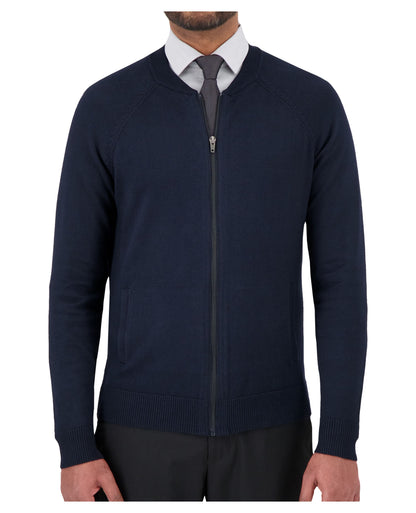 Cobmex Men’s Full Zip Bomber with Pockets