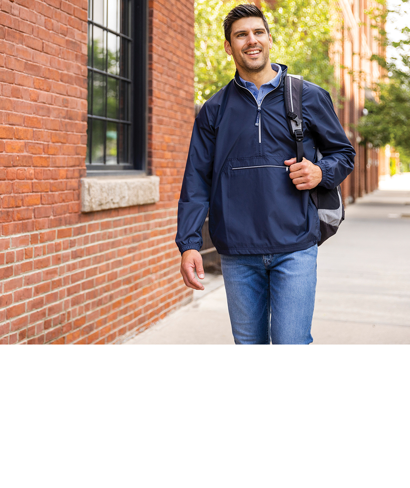 Charles River Riverbank Pack-N-Go® Pullover