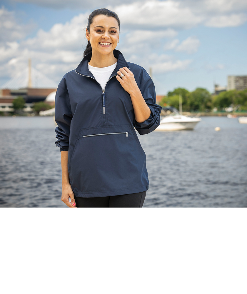 Charles River Riverbank Pack-N-Go® Pullover