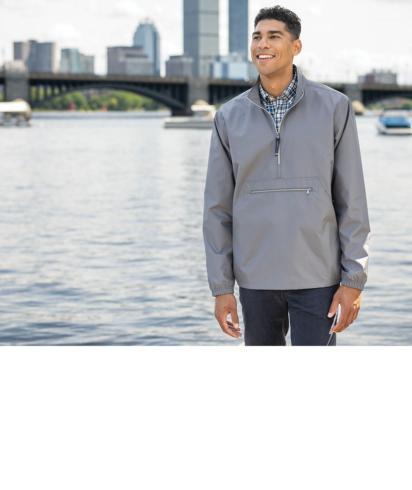 Charles River Riverbank Pack-N-Go® Pullover