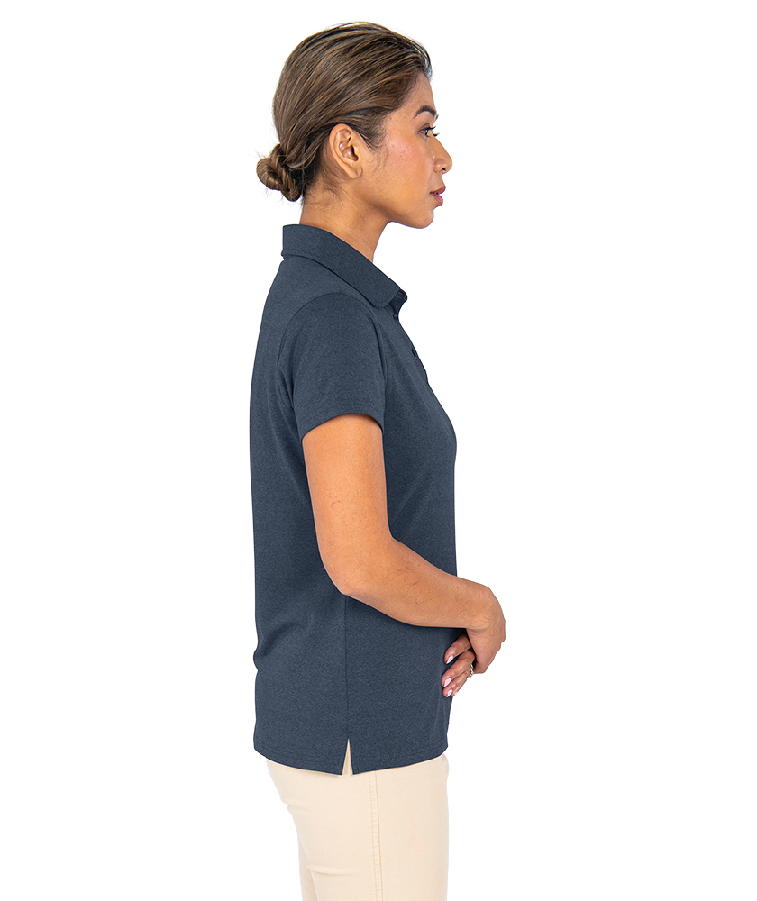 Charles River Women's Heathered Eco-Logic Stretch Polo