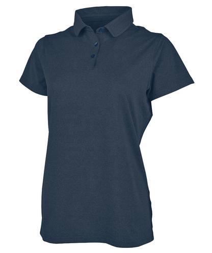 Charles River Women's Heathered Eco-Logic Stretch Polo