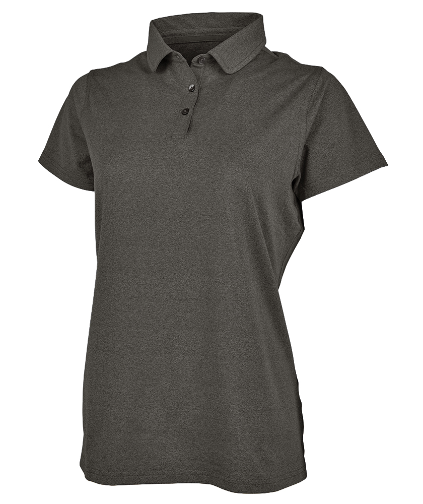 Charles River Women's Heathered Eco-Logic Stretch Polo