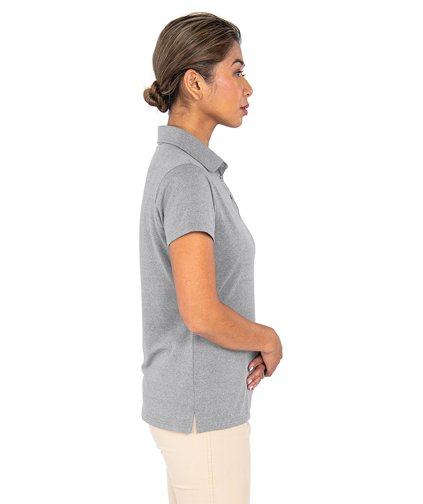 Charles River Women's Heathered Eco-Logic Stretch Polo