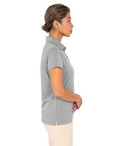 Charles River Women's Heathered Eco-Logic Stretch Polo