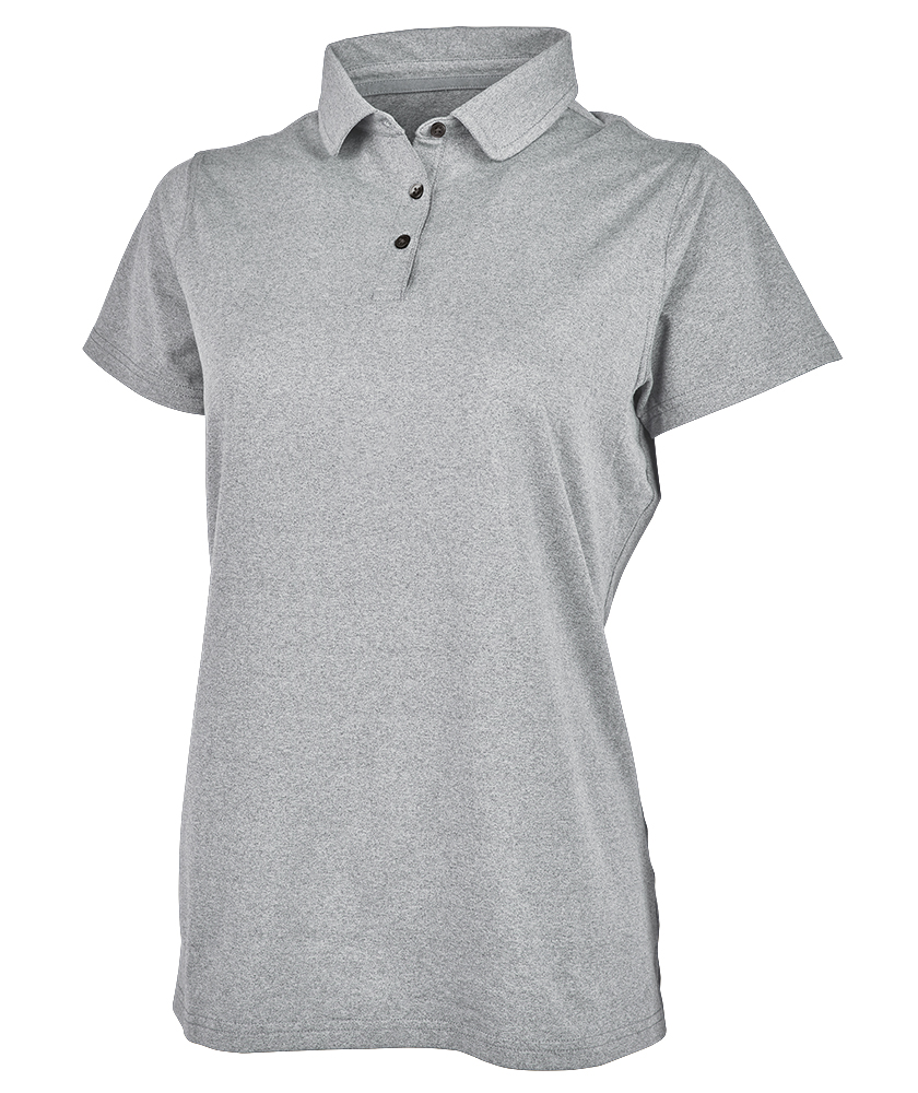 Charles River Women's Heathered Eco-Logic Stretch Polo