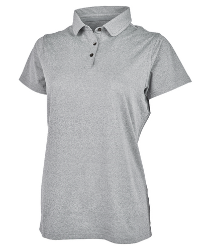 Charles River Women's Heathered Eco-Logic Stretch Polo