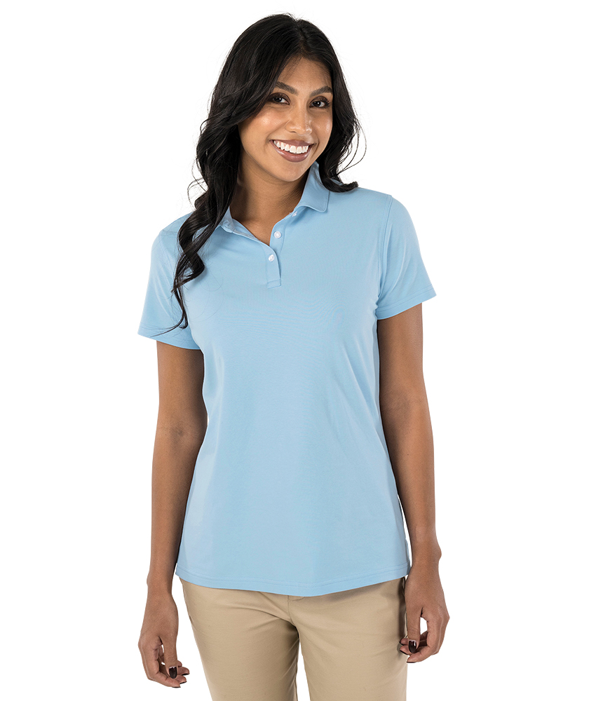 Charles River Women's Greenway Stretch Cotton Polo