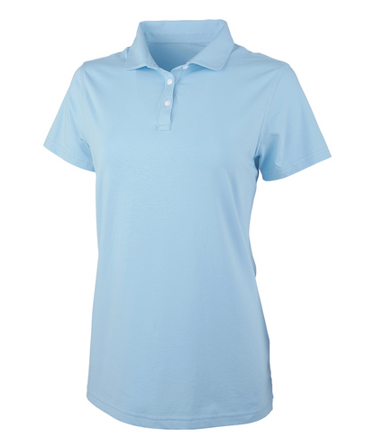Charles River Women's Greenway Stretch Cotton Polo