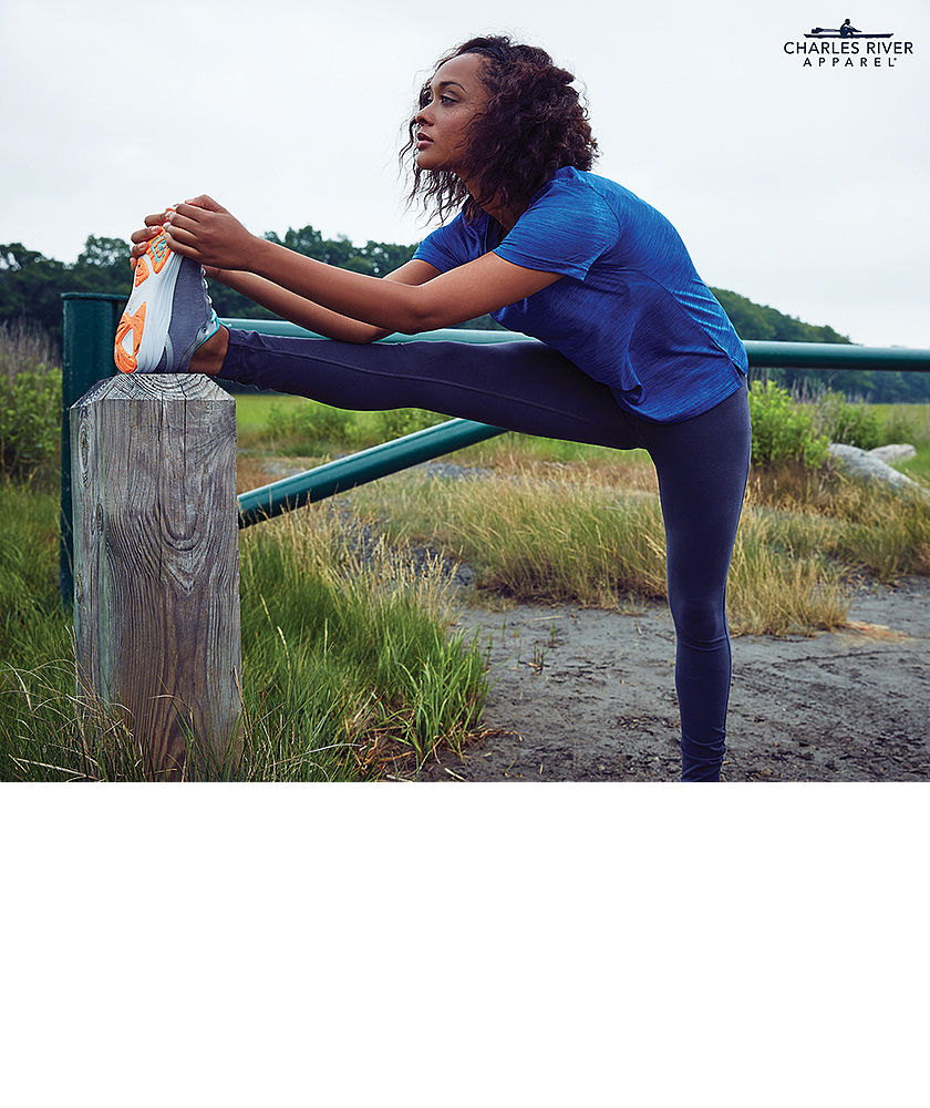 Charles River Women's Space Dye Performance Tee