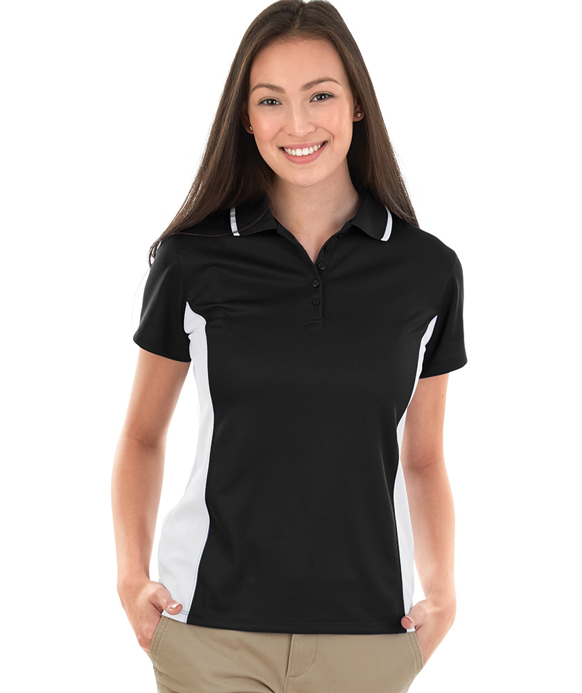 Charles River Women's Color Blocked Wicking Polo