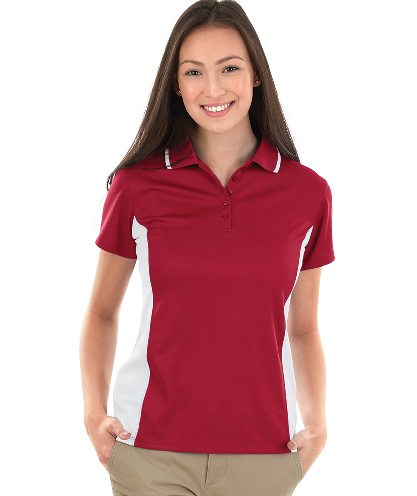 Charles River Women's Color Blocked Wicking Polo