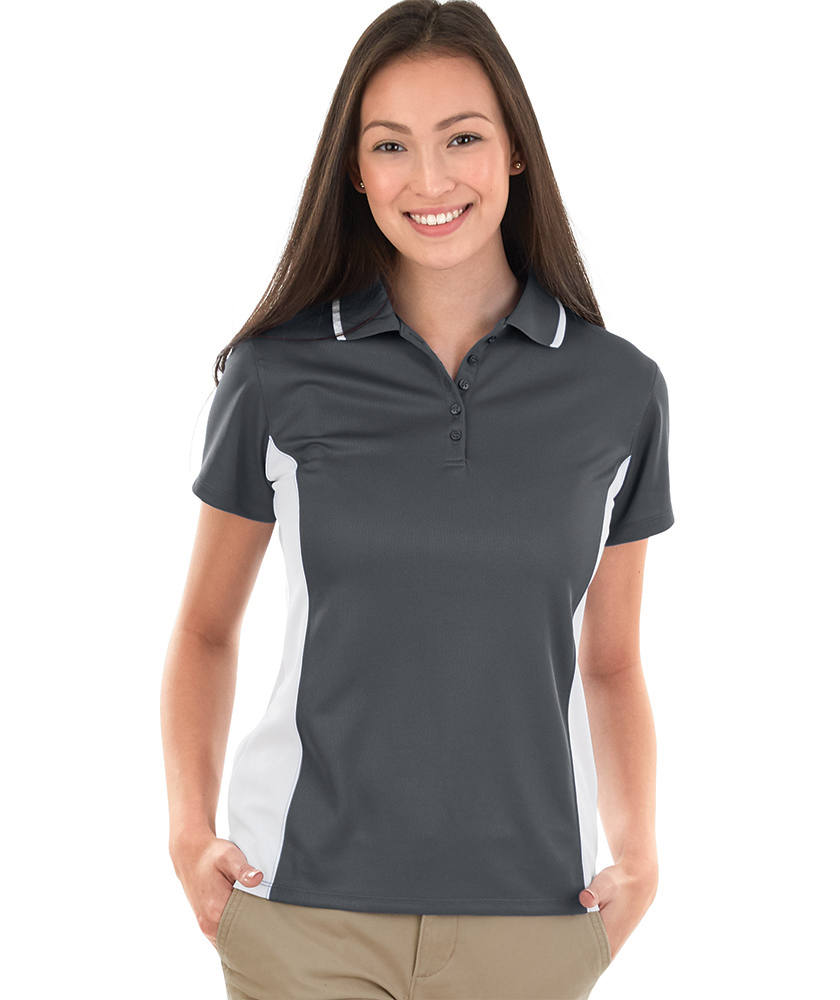 Charles River Women's Color Blocked Wicking Polo
