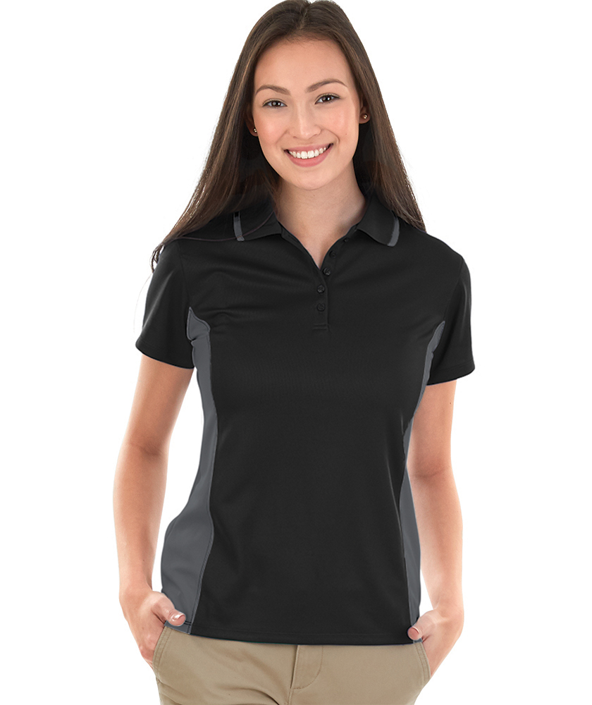 Charles River Women's Color Blocked Wicking Polo