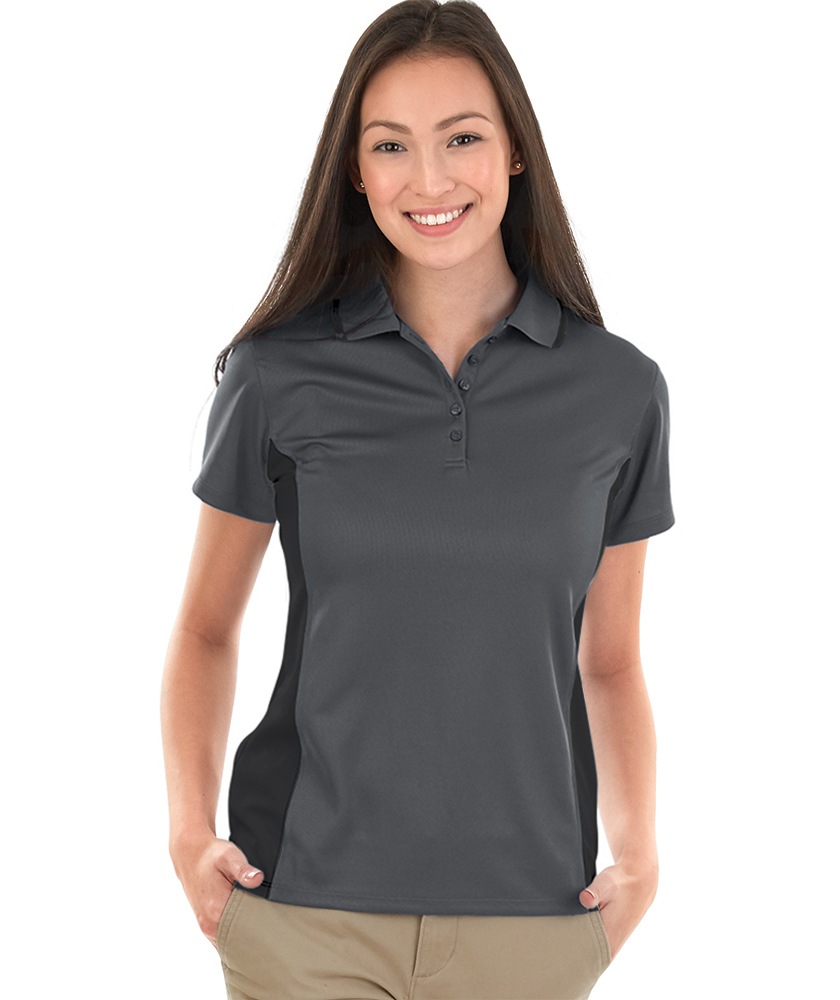 Charles River Women's Color Blocked Wicking Polo