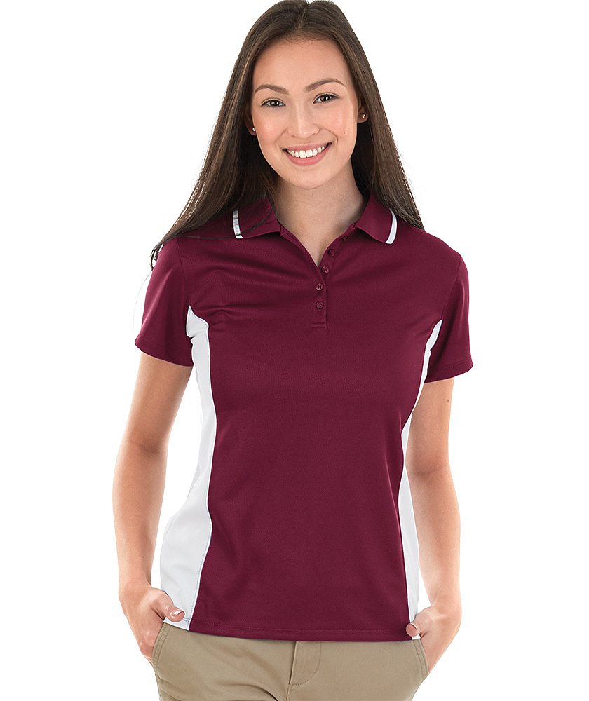 Charles River Women's Color Blocked Wicking Polo