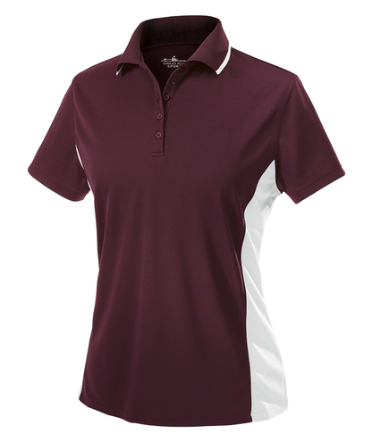 Charles River Women's Color Blocked Wicking Polo