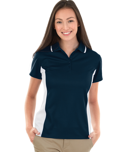 Charles River Women's Color Blocked Wicking Polo