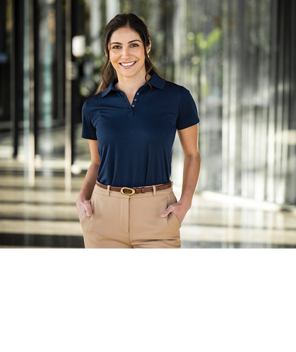 Charles River Women's Classic Solid Wicking Polo