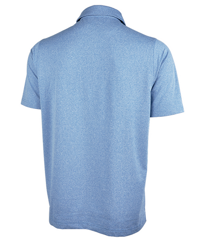 Charles River Men's Heathered Eco-Logic Stretch Polo