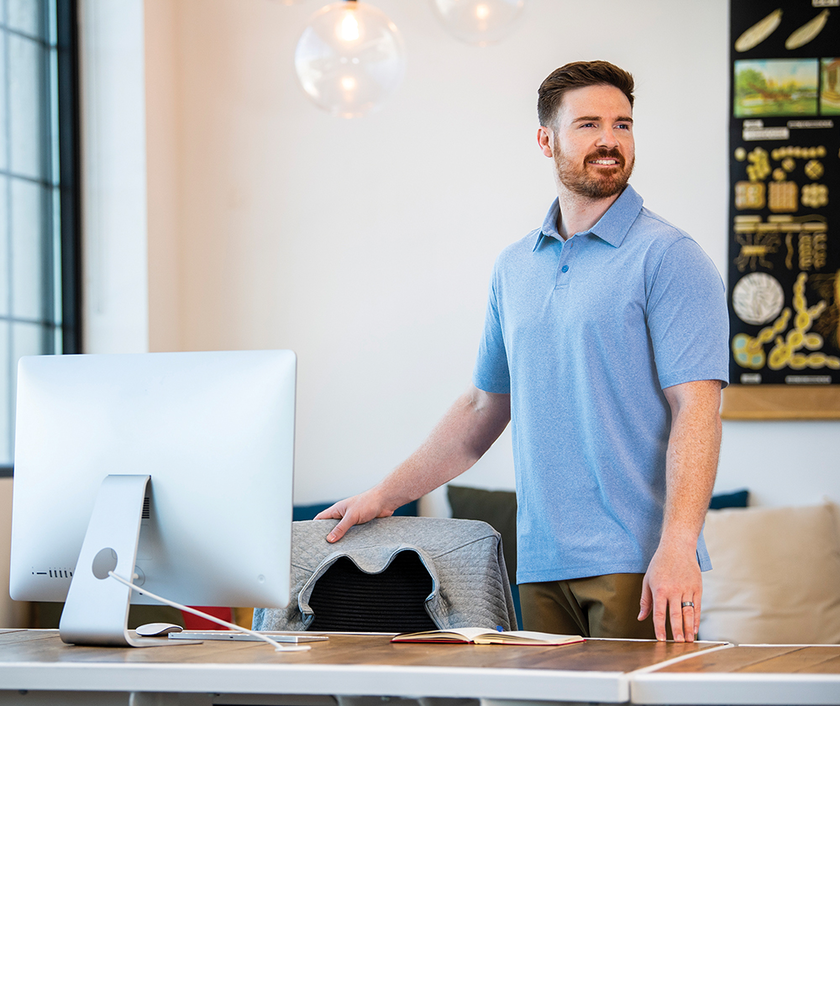 Charles River Men's Heathered Eco-Logic Stretch Polo