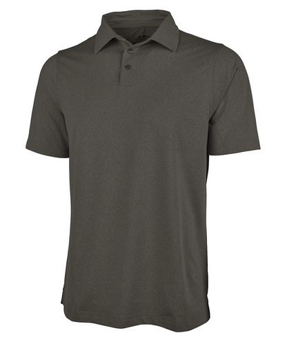 Charles River Men's Heathered Eco-Logic Stretch Polo