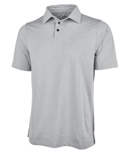 Charles River Men's Heathered Eco-Logic Stretch Polo