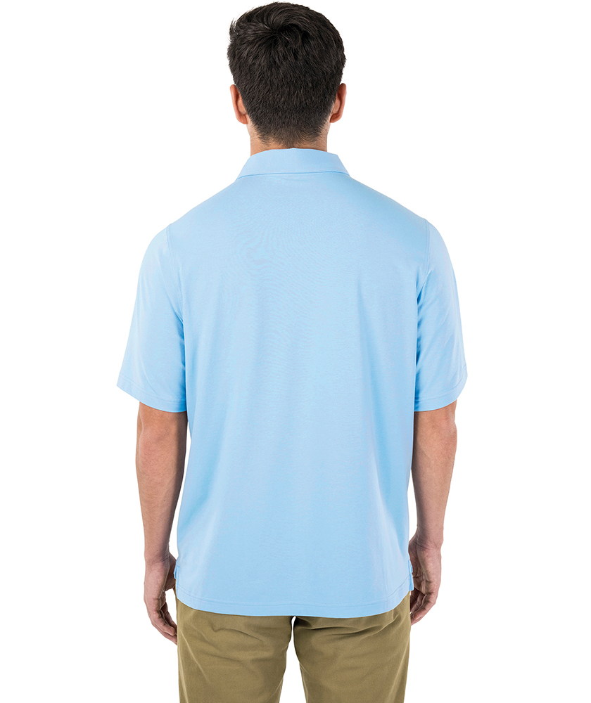 Charles River Men's Greenway Stretch Cotton Polo