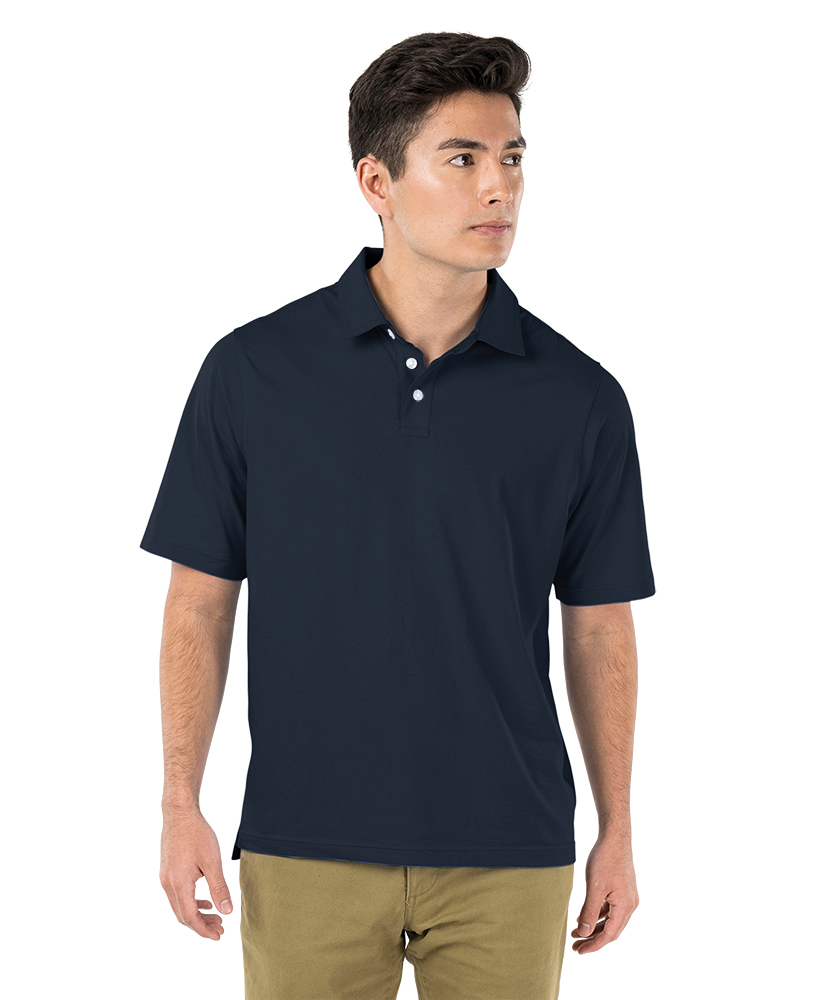 Charles River Men's Greenway Stretch Cotton Polo