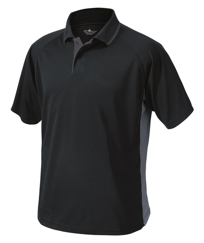 Charles River Men's Color Blocked Wicking Polo